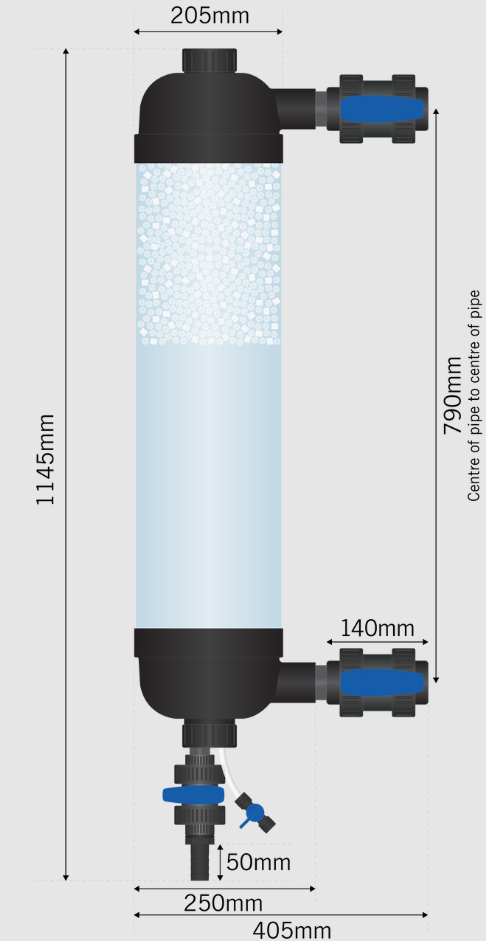 Evolution Aqua pairs this unit with K+Media, a media that supports enhanced mechanical and biological filtration thanks to its design and high surface area. In simple terms, that means the filter isn&rsquo;t only helping with visibility. It&rsquo;s also giving beneficial bacteria more room to colonize, which supports the broader koi pond filtration process.