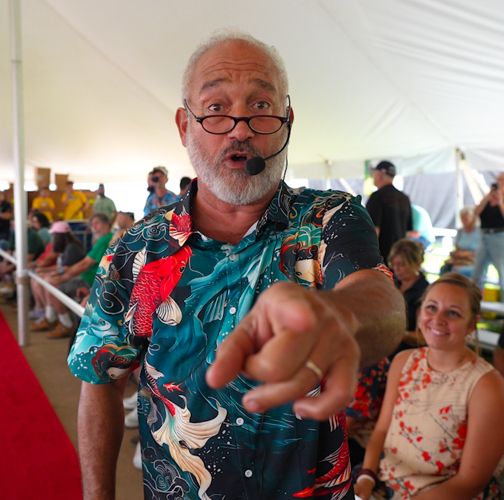 One of the most anticipated events of Koi Fest returned Saturday: the Japanese-style koi auction.