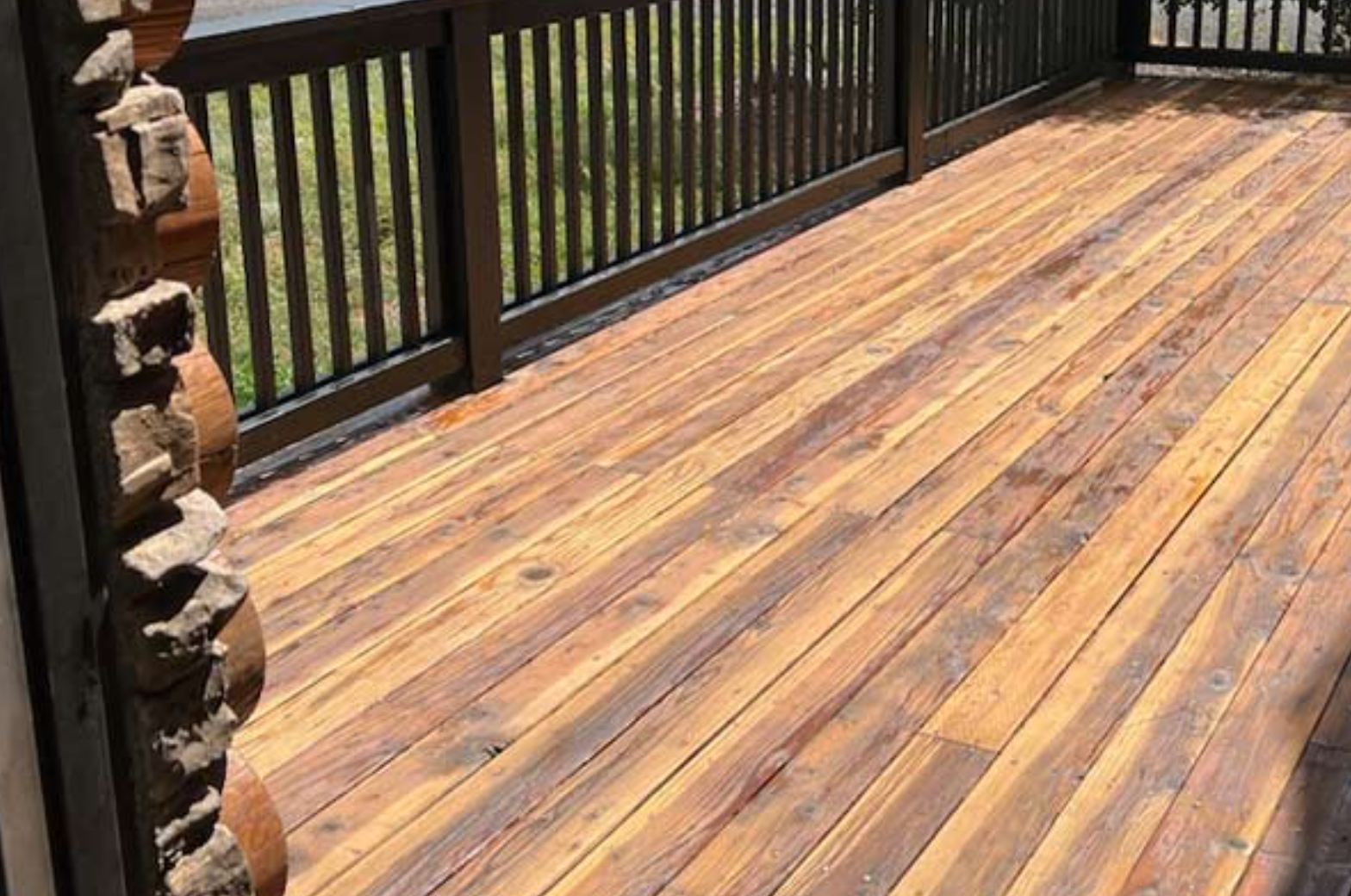 Learn how to easily dye your deck with dye stain from our experts.