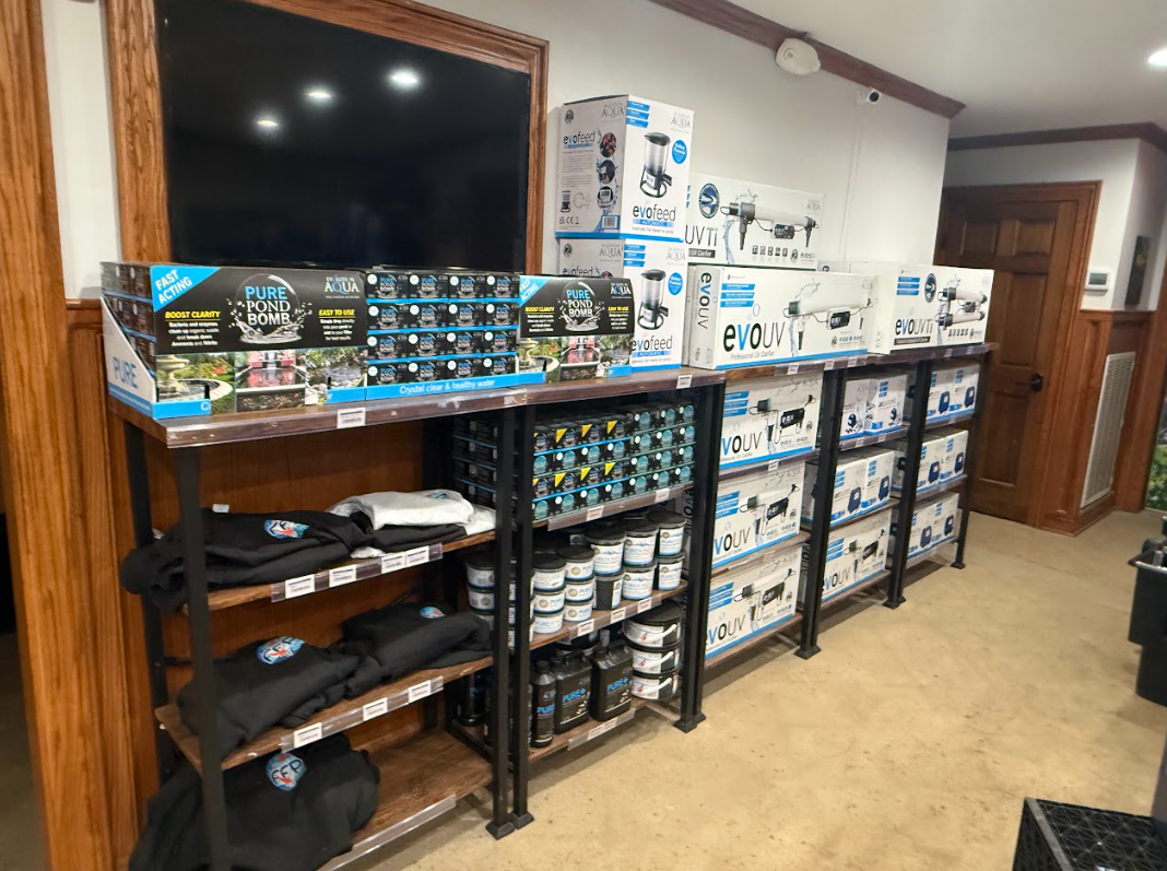 Since opening in May 2025, the Franklin location has proudly supported pond owners throughout Middle Tennessee. The retail store offers premium Japanese koi, pond fish, professional-grade equipment, and expert guidance for hobbyists at every level&mdash;from first-time pond owners to serious collectors.