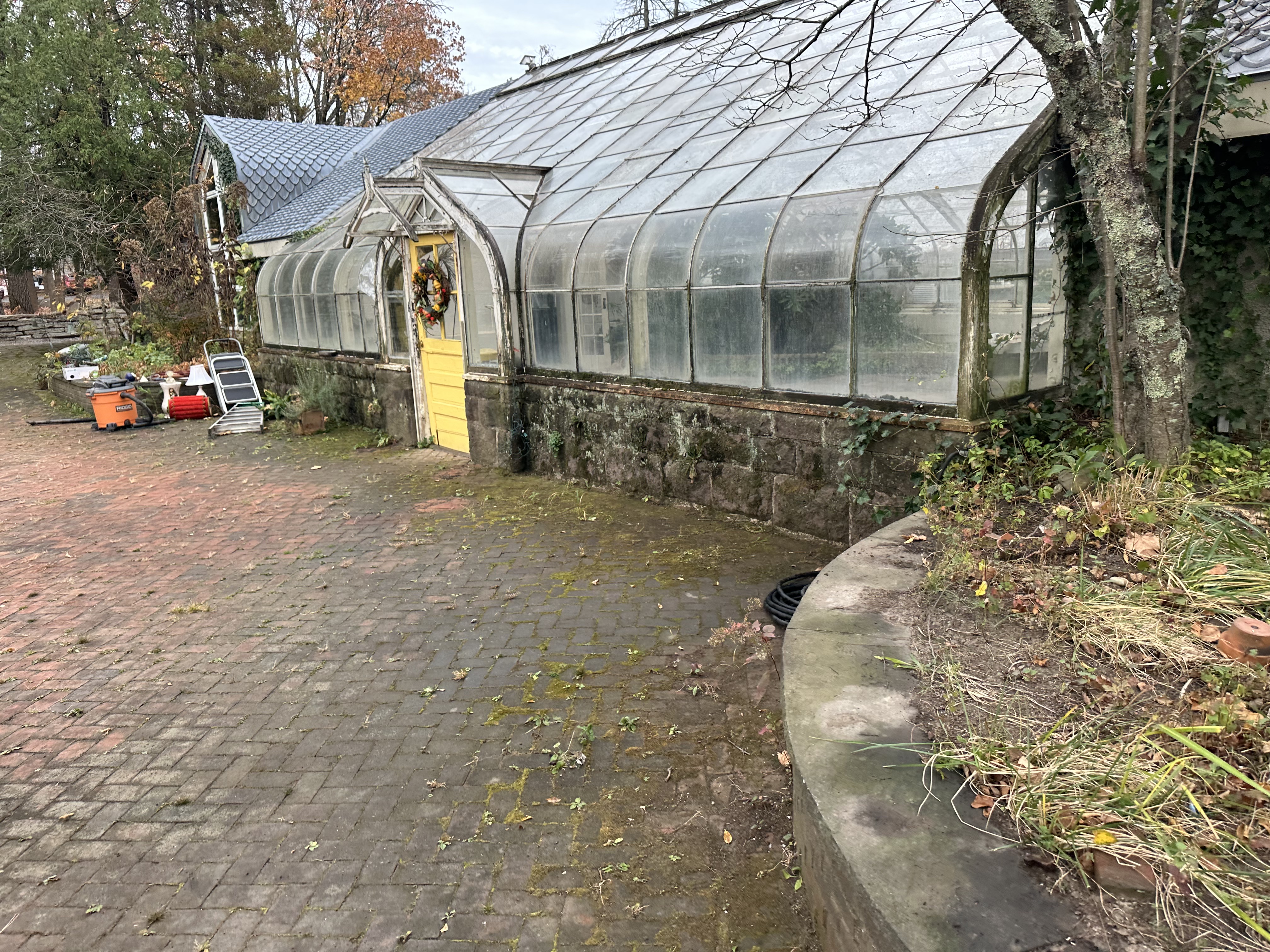 Fitz’s Fish Ponds has already begun an ambitious restoration project to revive the property’s Dutch framed greenhouses and repair its disintegrating lily tanks. 