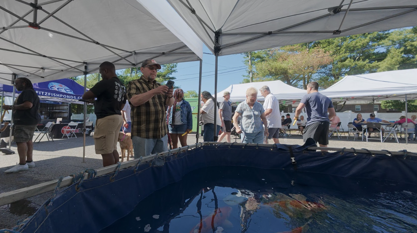 The Mount Holly event gave South Jersey customers another opportunity to experience one of the areas that has become central to FFP's identity: Japanese imported koi.