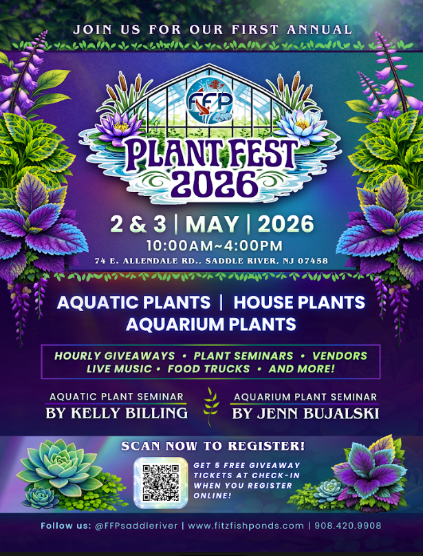 Fitz&rsquo;s Fish Ponds Announces Inaugural Plant Fest 2026 at Historic Saddle River Property