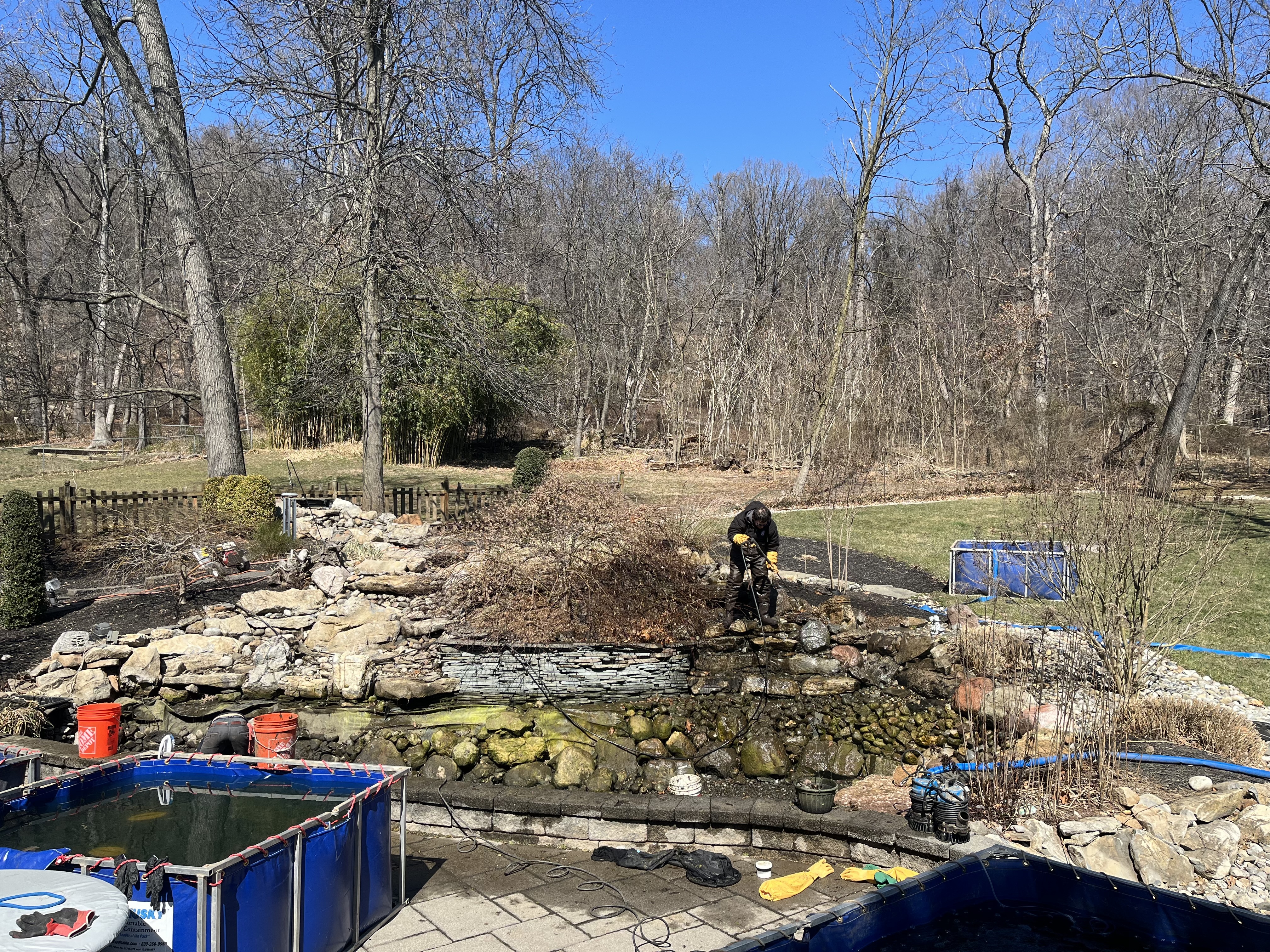 Professional pond cleaning services prevent these problems by removing sludge, balancing water chemistry, and ensuring filtration systems work effectively. Routine maintenance keeps water clean and fish healthy, ultimately extending the life of your pond.