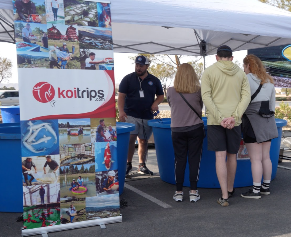 The show floor at the 2025 All American Koi Show was a vibrant hub of innovation, packed with some of the most recognized names in the pond and koi industry.
