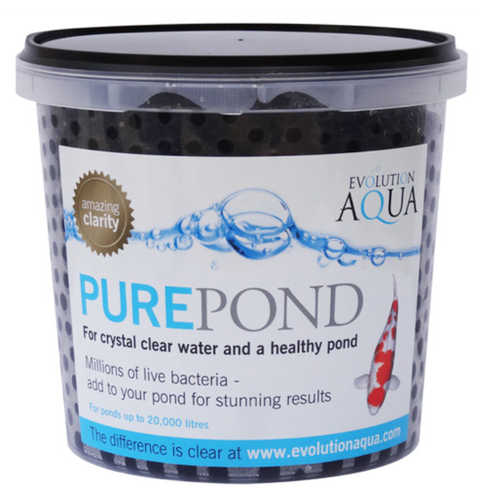 Need help choosing beneficial bacteria for your pond? Check out our preferred treatment: Evolution Aqua Pure Pond 1000ml