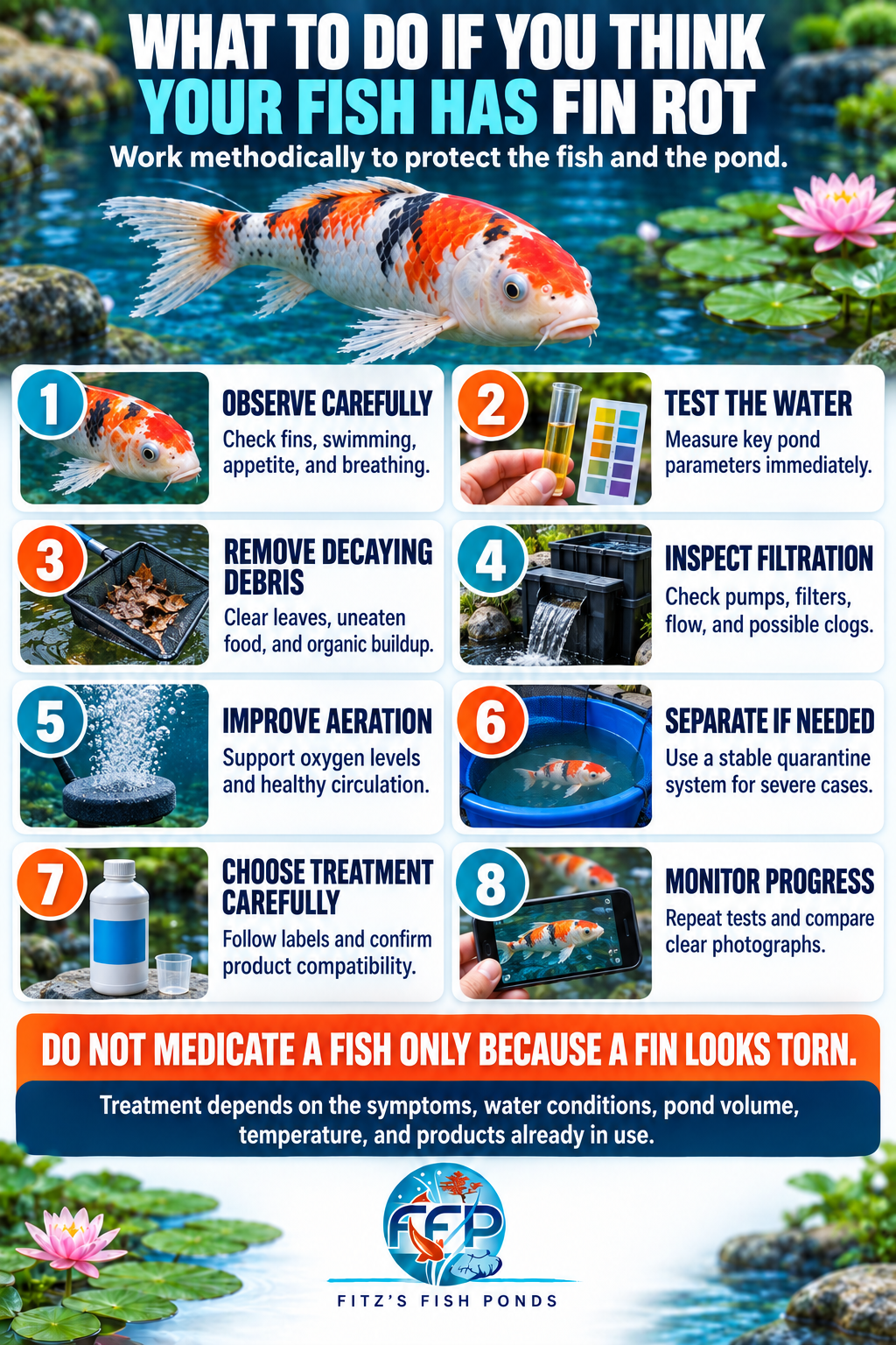 Respond methodically so efforts to help one fish don't create a new problem for the rest of the pond. Respond methodically so efforts to help one fish don't create a new problem for the rest of the pond.